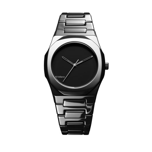 Orologio ceramica nera | Pure Black D1 Milano | D1-CEBU01