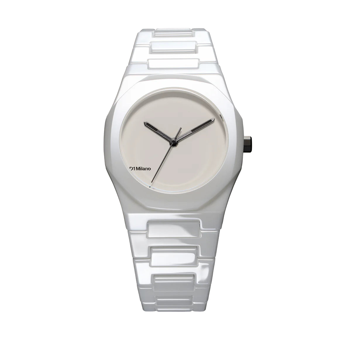 Orologio ceramica bianca | Pure White D1 Milano | D1-CEBU02