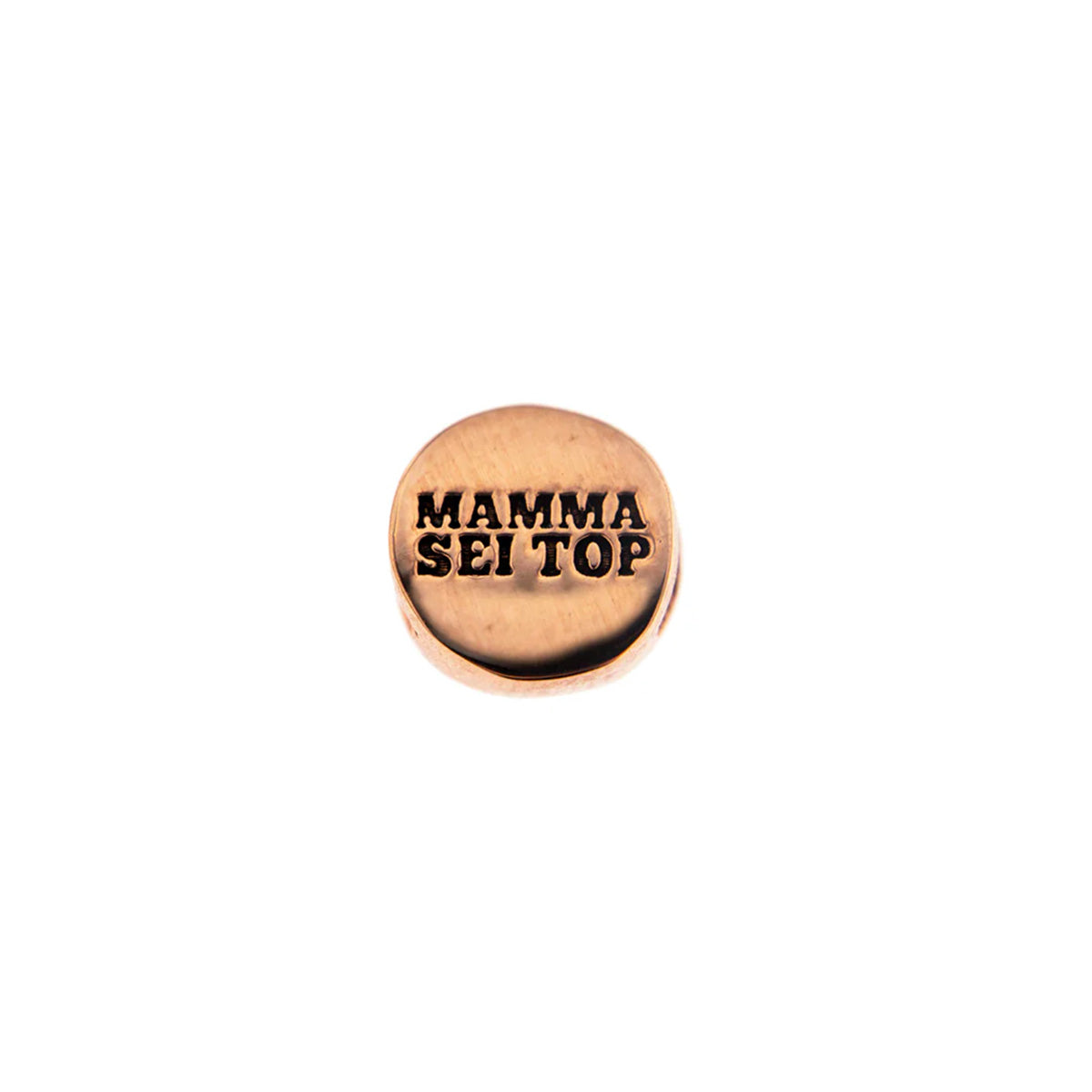 Ciondolo scritta MAMMA SEI TOP Oro Rosa | Festa della Mamma Rue des Mille