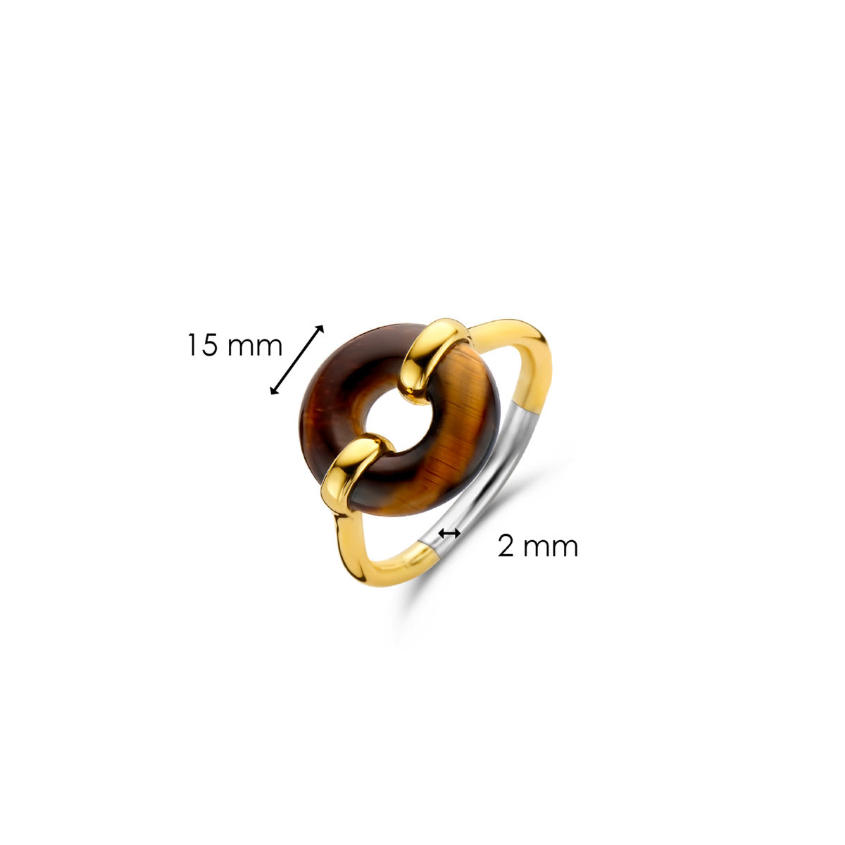 Anello con Occhio di Tigre